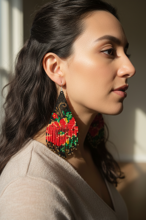 Beaded bloom 💐