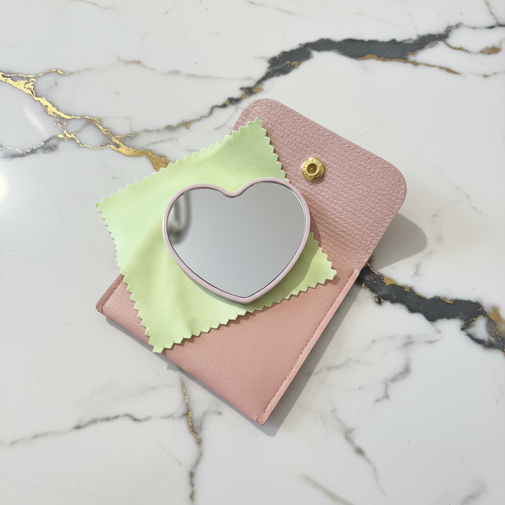 Din's Jewelry Mirror - Mirror Side Dark Marble
