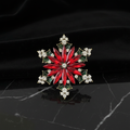 Poinsettia brooch professional